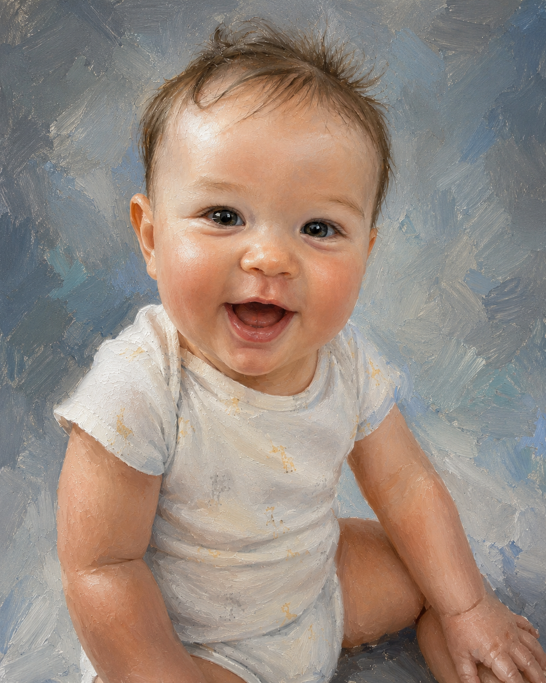 Portrait of a baby